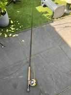 Vliegvishengel Scierra met Sougayilang reel., Ophalen of Verzenden, Gebruikt, Complete set