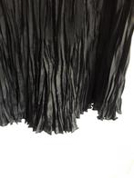 Zwarte lange plesse rok, Kleding | Dames, Rokken, Zwart, Maat 42/44 (L), Ophalen of Verzenden, Zo goed als nieuw