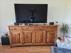 Mooie bruine woonkamer set, Ophalen of Verzenden, Gebruikt, 25 tot 50 cm