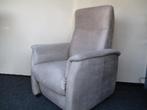 NIEUWSTAAT sta-op relax fauteuil stof beige, Ophalen, Zo goed als nieuw, 50 tot 75 cm, 75 tot 100 cm