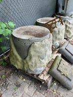 Granieten stoelen / blokken., Tuin en Terras, Grind, Keien en Split, Ophalen, Gebruikt, Grijs, Graniet