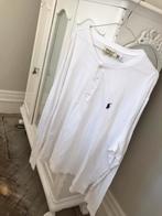 Longsleeve polo Ralph Lauren heren wit XL, Wit, Maat 56/58 (XL), Ophalen of Verzenden, Polo Ralph Lauren