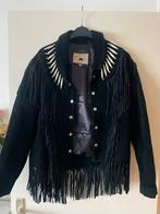 Cowboy jas - Running Bear - Maat M, Kleding | Dames, Maat 38/40 (M), Zwart, Ophalen of Verzenden, Jasje