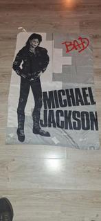 Michael Jackson vlag Bad (14225), ., Ophalen of Verzenden, Zo goed als nieuw, .