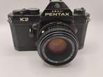 Pentax K2 met Pentax 50 mm lens, Ophalen, Gebruikt, Spiegelreflex, Pentax