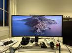Samsung 34" Curved Ultrawide Monitor | QHD 1440p, Computers en Software, Monitoren, Curved, VA, Full HD, Zo goed als nieuw