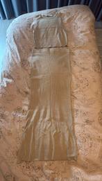 Zara co ord set, rok + top, goud met glitter, Ophalen of Verzenden, Zo goed als nieuw, Onder de knie