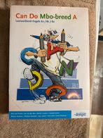 Can Do Mbo-breed A + B - Leerwerkboek Engels, Boeken, Ophalen of Verzenden, Zo goed als nieuw, VMBO, Engels
