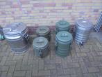Gamel, voedselcontainer, voedsel container, RVS tank. 3 stuk, Ophalen, Overige soorten, Nederland, Overige typen