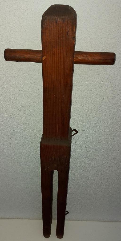 Houten wasstamper of vierpoot, Antiek en Kunst, Curiosa en Brocante, Ophalen of Verzenden