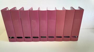 9 x plastic Tijdschriftcassettes