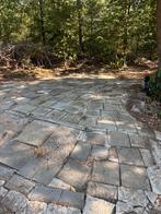 Gebruikte betonnen terrastegels - gratis, Tuin en Terras, Tegels en Klinkers, Ophalen, Gebruikt, 10 m² of meer, Beton