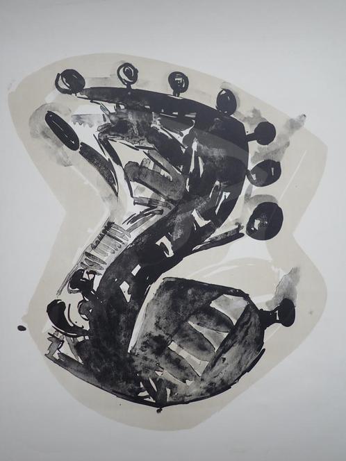 Caroline J.T. Gresnigt - unieke Litho, Antiek en Kunst, Kunst | Litho's en Zeefdrukken, Ophalen of Verzenden