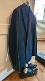 Smoking / Tuxedo Maat 50 + Lakschoenen Maat 43, Kleding | Heren, Kostuums en Colberts, Maat 48/50 (M), Zwart, Ophalen of Verzenden