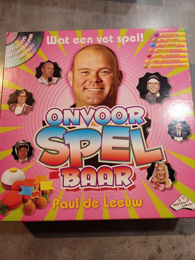 Onvoorspelbaar spel van Paul de Leeuw, Ophalen of Verzenden