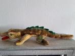 Vintage Steiff Krokodil Gaty 1957-1967 35cm, Ophalen of Verzenden