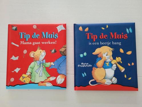 Boek 'Tip de muis' 2x, Boeken, Kinderboeken | Kleuters, Zo goed als nieuw, Jongen of Meisje, Voorleesboek, Ophalen of Verzenden