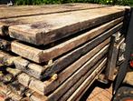 Wagonplanken , hout met karakter. Tevens ander oud eiken, Doe-het-zelf en Verbouw, Hout en Planken, Plank, Ophalen of Verzenden
