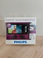 Philips GoGear Muse 32GB - MP3 Speler - Nieuw in verpakking!, Overige types, Met radio, Zwart, Nieuw