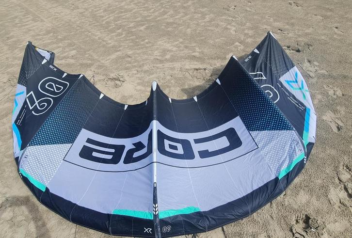 Core XR8 9m + bar, Watersport en Boten, Wingsurfen, Zo goed als nieuw, Wingsurf-wing, Ophalen of Verzenden