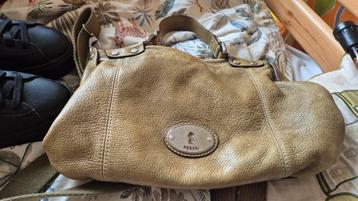 Fossil Groene Leren Tas - 30x40 cm beschikbaar voor biedingen