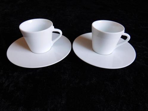 2 Nespresso Ritual Collection Andrée Putman espresso kop en, Huis en Inrichting, Keuken | Servies, Zo goed als nieuw, Kop(pen) en/of Schotel(s)