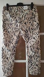 Damesbroek Zebraprint Maat 42 Nieuw, Beige, Maat 42/44 (L), Nieuw, Ophalen of Verzenden