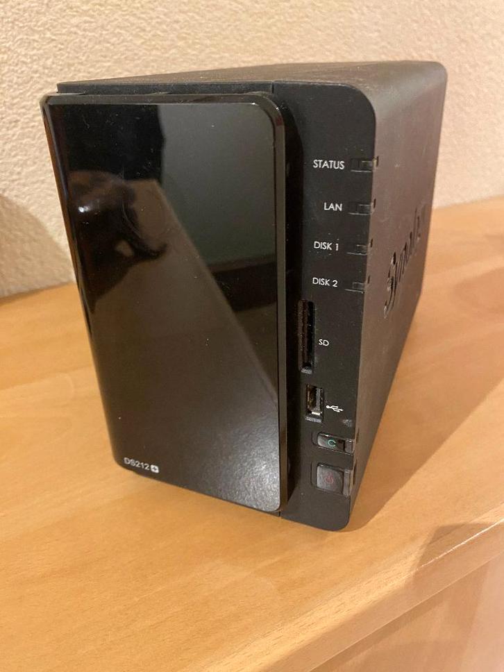 Synology NAS DS-212+, Computers en Software, NAS, Gebruikt, Ophalen of Verzenden