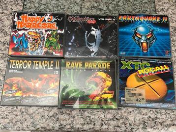 6 Hardcore CDs beschikbaar voor biedingen