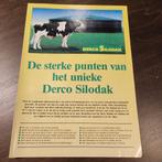 Derco Silodak Folder - Unieke Mestopslag, Ophalen of Verzenden, Gelezen, Derco, Folder