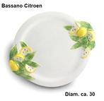 Bassano servies Citroen of Tomaat, Verzenden, Nieuw, Overige stijlen