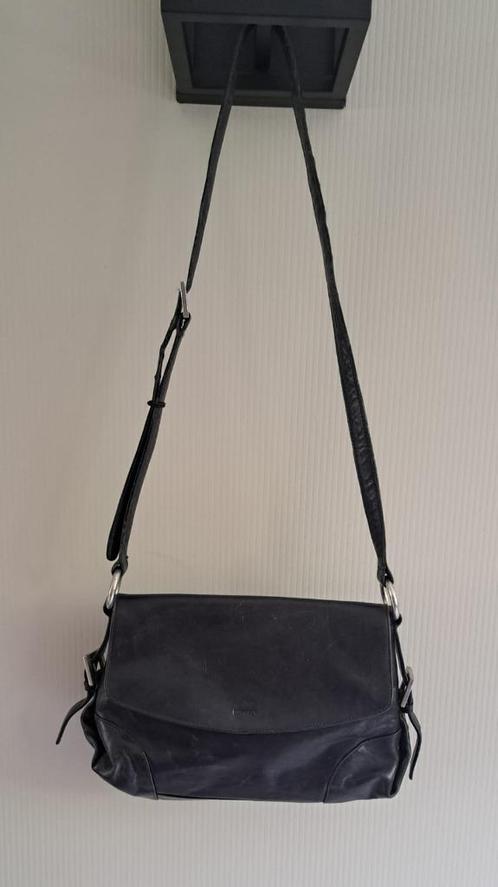 Stijlvolle Zwarte Burkely Leren Dames Tas – Tijdloos & Ruim, Sieraden, Tassen en Uiterlijk, Tassen | Damestassen, Gebruikt, Schoudertasje
