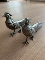 Verzilverde fazanten set, Ophalen