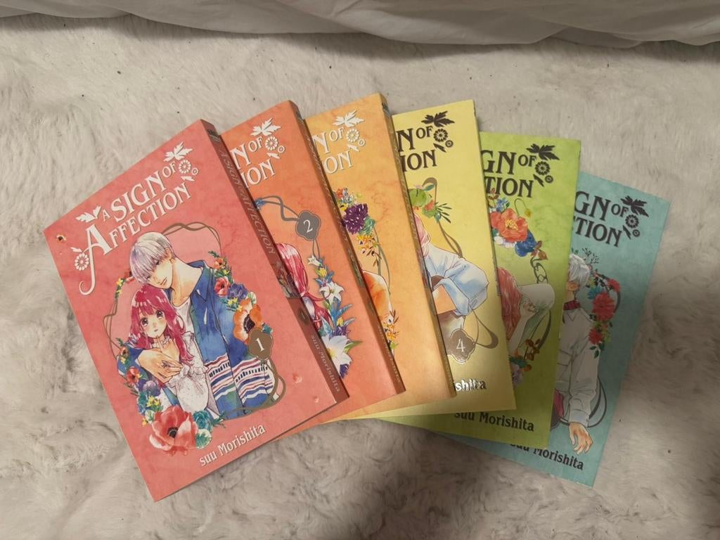 A sign of affection, Manga box set, Boeken, Strips | Comics, Complete serie of reeks, Ophalen of Verzenden, Zo goed als nieuw