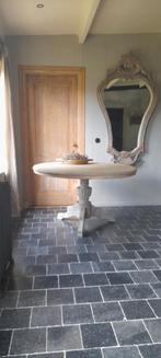 Eettafel rond 130x79h., Ophalen, Gebruikt, Landelijke kloostertafel, 100 tot 150 cm