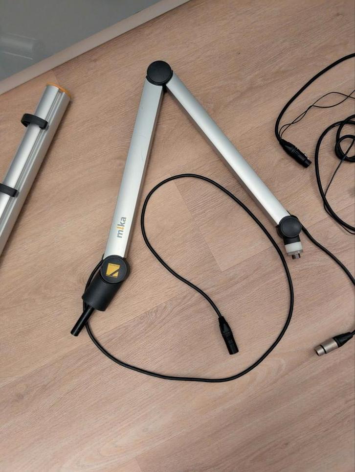 Yellowtec Mika - LED licht incl. voeding & 'systempole', Muziek en Instrumenten, Microfoons, Gebruikt, Studiomicrofoon, Ophalen