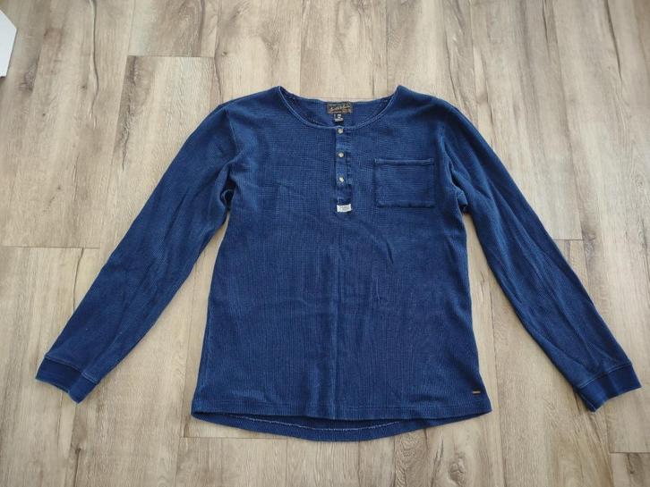 Prachtige donkerblauwe trui van Scotch & Soda, maat XL., Kleding | Heren, Truien en Vesten, Zo goed als nieuw, Maat 56/58 (XL)