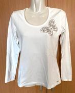 River Woods top maat S NIEUW, Kleding | Dames, Tops, Wit, Nieuw, Ophalen of Verzenden, Lange mouw