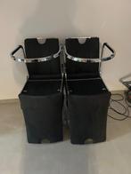 Eetkamerstoelen, Stof, Gebruikt, Ophalen of Verzenden, Vier