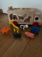 Safari truck vormenstoof, Kinderen en Baby's, Speelgoed | Houten speelgoed, Ophalen of Verzenden, Gebruikt