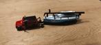 Siku Mercedes amg met Zeilboot Aanhanger 2564, Overige merken, 1:50 of kleiner, Ophalen of Verzenden, Zo goed als nieuw