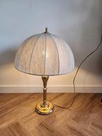 Tafellamp mid centry vintage jaren 60/70 messing schröder&co, 50 tot 75 cm, Vintage, Ophalen of Verzenden, Zo goed als nieuw