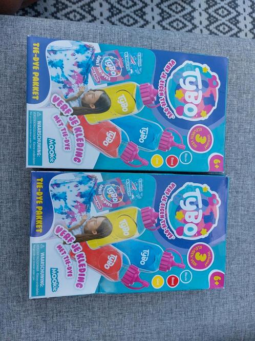 Tybo Tie-dye pakket - 2 stuks!, Hobby en Vrije tijd, Knutselen, Nieuw, Materiaal, Ophalen of Verzenden