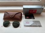 Ray Ban arista round metal zonnebril, Ophalen of Verzenden, Zo goed als nieuw, Zonnebril, Ray-Ban