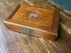 Chinese rosewood sieradenkist chinees rozenhout kist, Antiek en Kunst, Ophalen of Verzenden