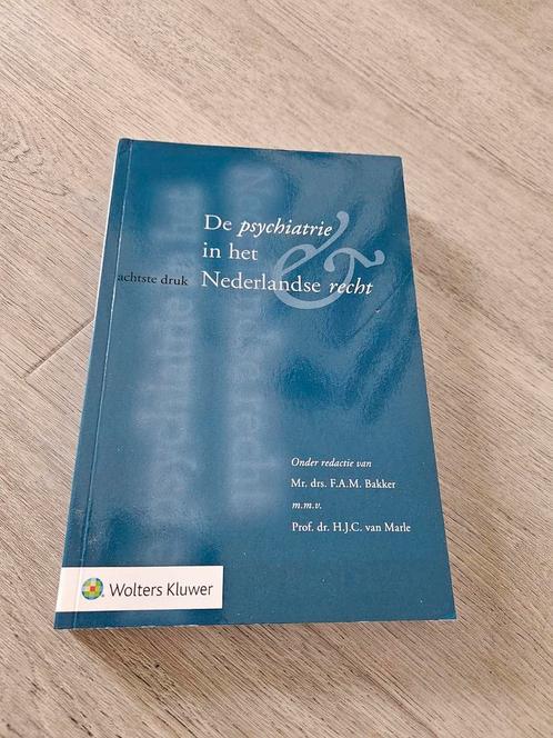 De psychiatrie in het Nederlandse recht, 8ste druk., Boeken, Wetenschap, Zo goed als nieuw, Ophalen of Verzenden