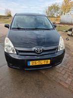 Toyota Corolla Verso 1.8 Vvt-i 7P 2006 Zwart, Auto's, 65 €/maand, 129 pk, 7 stoelen, Zwart