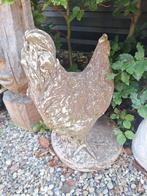 Kip tuinbeeld tuindecoratie brocante, Tuin en Terras, Tuinbeelden, Ophalen, Zo goed als nieuw