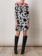 Diane von Furstenberg ruri chain dress, zijde US6 NIEUW, Verzenden, Nieuw, Maat 36 (S), Diane von Furstenberg