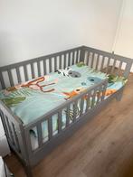 Bed peuter ‘Amelie’ 140x70cm, grijs, Kinderen en Baby's, Kinderkamer | Bedden, Ophalen, Gebruikt, 70 tot 85 cm, 140 tot 160 cm